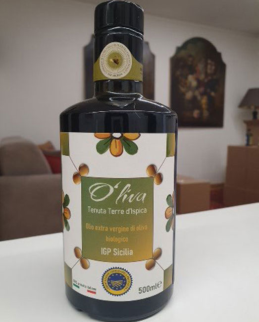 Bottiglia Olio Extra Vergine biologico – IGP Sicilia